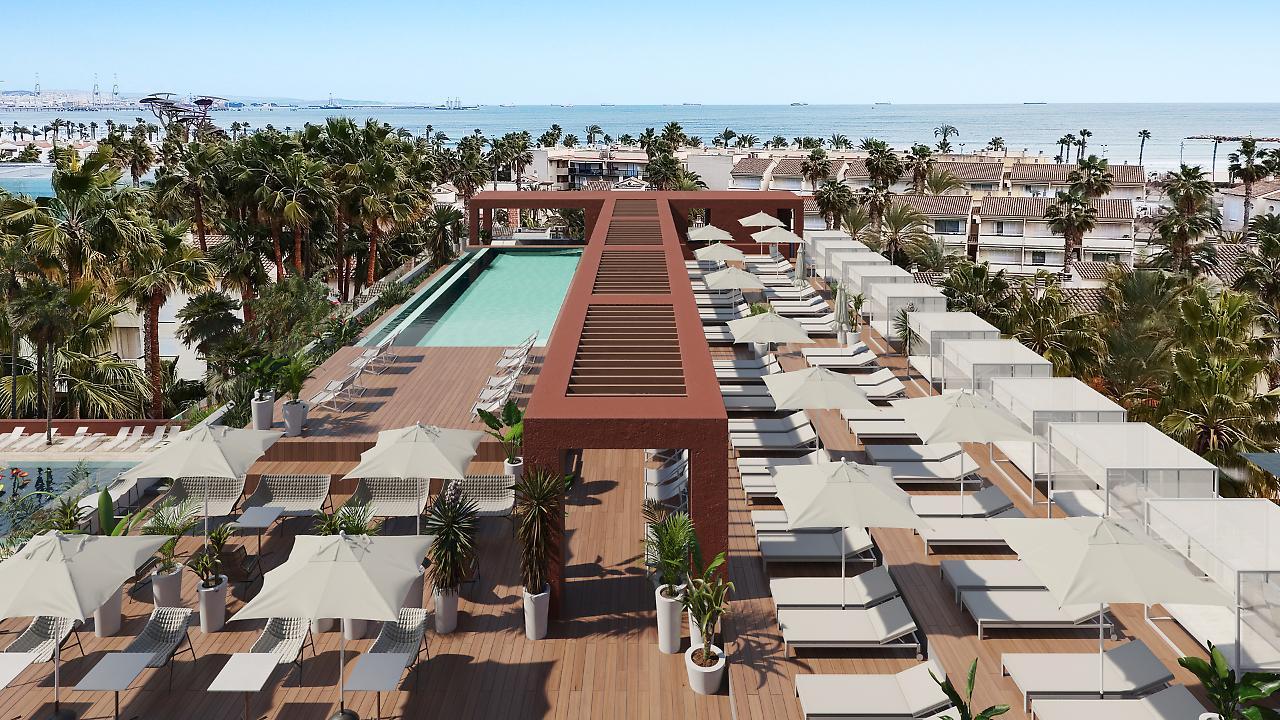 Estival Park Almaris Hotel La Pineda Exterior photo